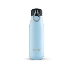 Zoku Stainless Steel Bottle, 18oz Travel & Storage