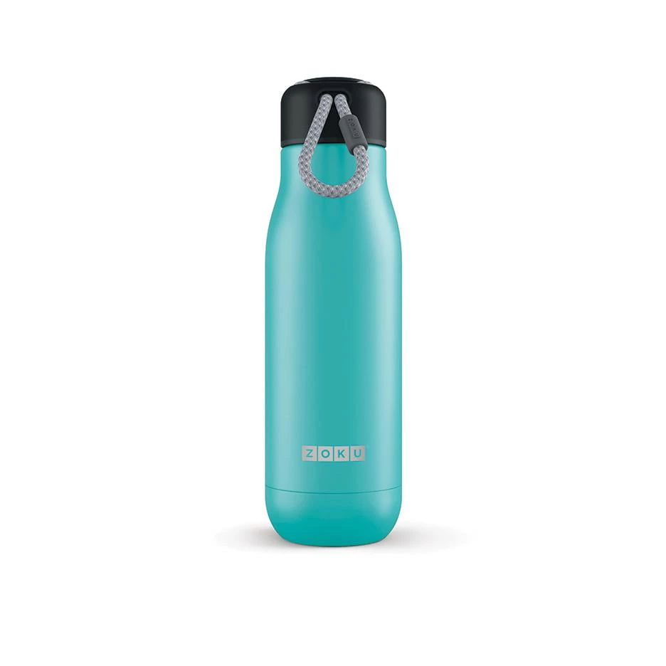 Zoku Stainless Steel Bottle, 18oz Travel & Storage 3 Zoku Stainless Steel Bottle, 18oz Travel & Storage