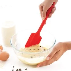 Mastrad Inc. Silicone Spatula, Red Kitchen Tools
