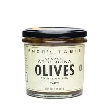 ENZO Olive Oil Company Enzo Organic Arbequina Olives Food