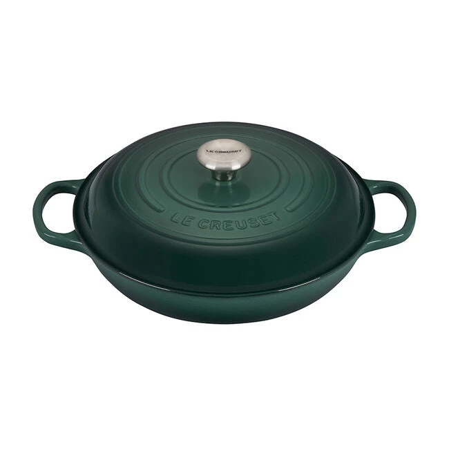 Cookware Le Creuset 3.5qt Braiser, Artichaut 3 Cookware Le Creuset 3.5qt Braiser, Artichaut