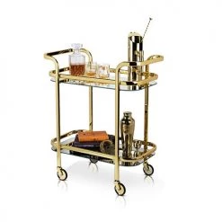 True Brands Belmont Bar Cart Table/Bar