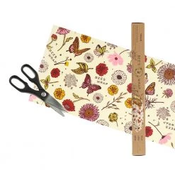 Bee's Wrap Roll Vegan Meadow Magic Print Table/Bar