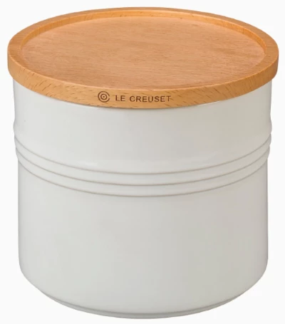 Le Creuset Storage Canister, White 4 Le Creuset Storage Canister, White