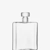 LSA Barware Cask Oblong Whisky Decanter, 34 Oz.