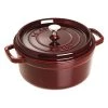 Cookware Staub Round Cocotte, Premium Colors, 5.5 Qt.