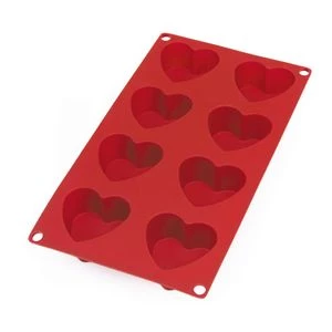 Bakeware Lekue Heart Mold, 8 Cup 3 Bakeware Lekue Heart Mold, 8 Cup