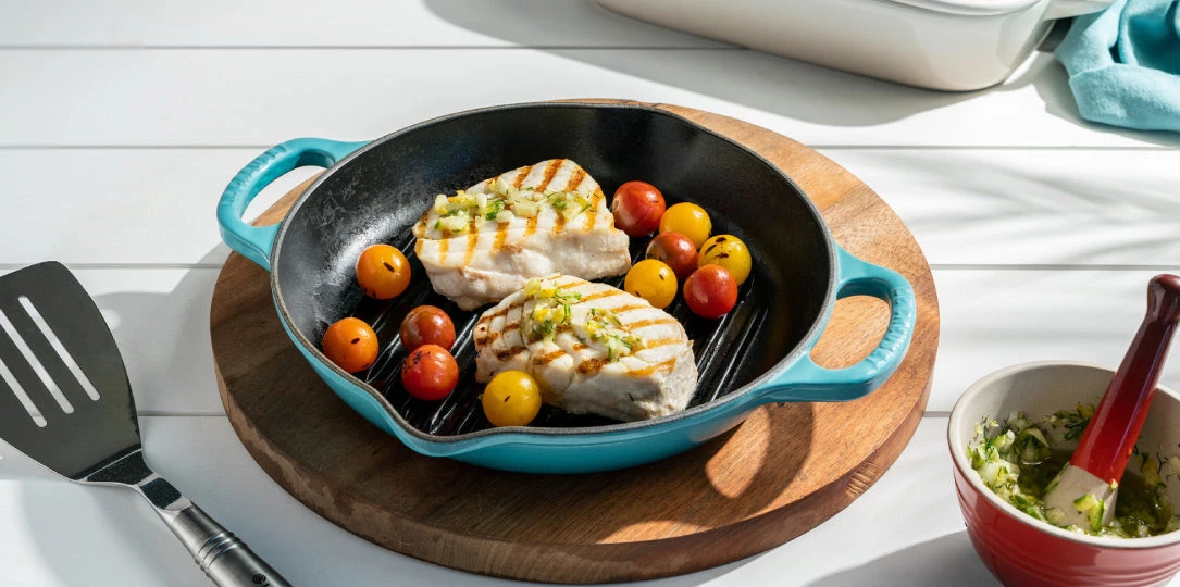 Le Creuset Deep Round Grill Pan 7 Le Creuset Deep Round Grill Pan