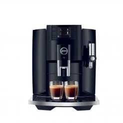 JURA E8 Automatic Coffee Machine, Piano Black - NEW VERSION