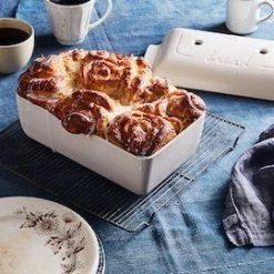 Bakeware Emile Henry Bread Loaf Baker, Linen