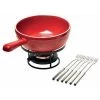 Emile Henry Cheese Fondue Set, Burgundy Cookware