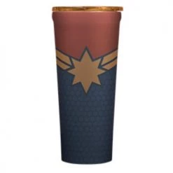Corkcicle Captain Marvel Tumbler 24oz Coffee & Tea