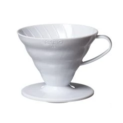Hario V60 Ceramic Dripper #2, White