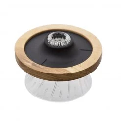 Hario V60 Glass Dripper #2, Olive Wood Base Coffee & Tea