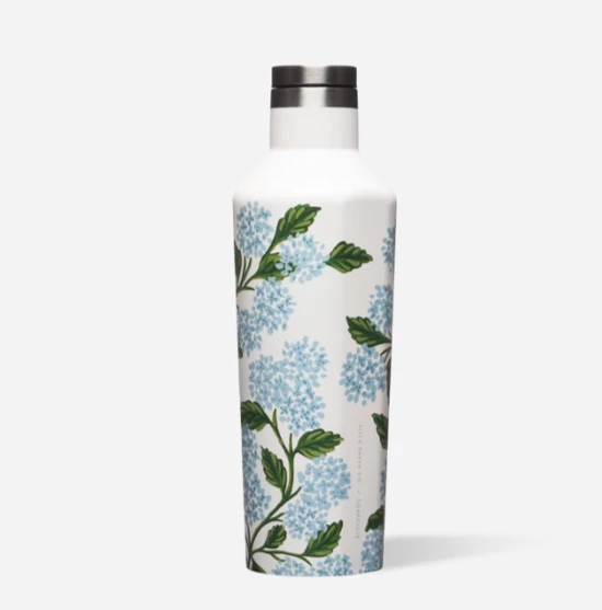 Coffee & Tea Corkcicle Canteen, Hydrangea 16oz 3 Coffee & Tea Corkcicle Canteen, Hydrangea 16oz