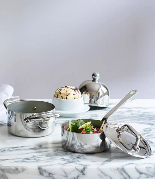 Cookware Mauviel Stainless Steel Saucepan 4 Cookware Mauviel Stainless Steel Saucepan