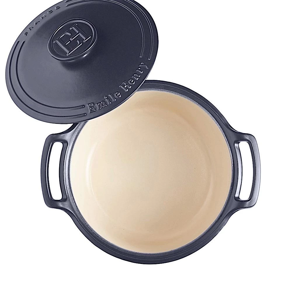 Emile Henry Emile Sublime Dutch Oven/Stewpot, 4 Qt., Indigo Cookware 4 Emile Henry Emile Sublime Dutch Oven/Stewpot, 4 Qt., Indigo Cookware