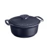 Emile Henry Emile Sublime Dutch Oven/Stewpot, 4 Qt., Indigo Cookware 2 Emile Henry Emile Sublime Dutch Oven/Stewpot, 4 Qt., Indigo Cookware