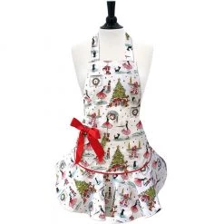Jessie Steele Nifty Fifties Christmas Apron