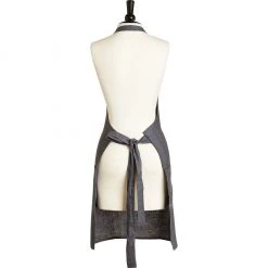 Jessie Steele Apron, Heirloom Linen, Crest