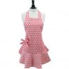 Jessie Steele Josephine Apron, Pink & White Polka Dot 2 Jessie Steele Josephine Apron, Pink & White Polka Dot