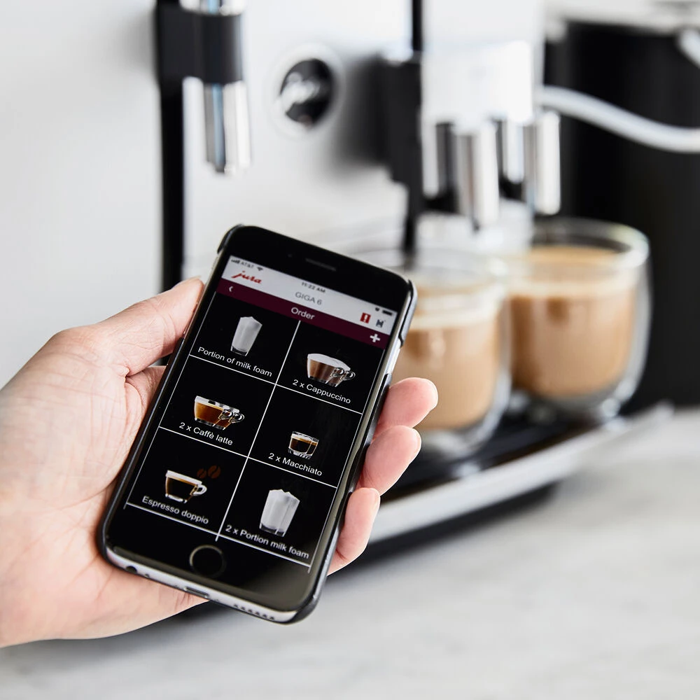 JURA X8 AUTOMATIC ESPRESSO MACHINE, PLATINUM 7 JURA X8 AUTOMATIC ESPRESSO MACHINE, PLATINUM