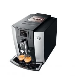 JURA E6 AUTOMATIC COFFEE MACHINE, PLATINUM