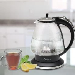 Capresso Inc. Capresso H2O Glass Rapid-Boil Water Kettle