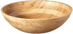 Lipper Table & Counter Accessories Large Bamboo Salad Bowl