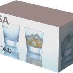 LSA Madrid Handblown Glass Tumblers, Set Of 2 Glassware