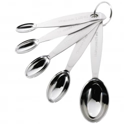 Browne Cuisipro Oval Measuring Spoons, Set Of 5