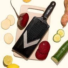 Grace Manufacturing Microplane Adjustable V-Slicer W/Julienne Blade