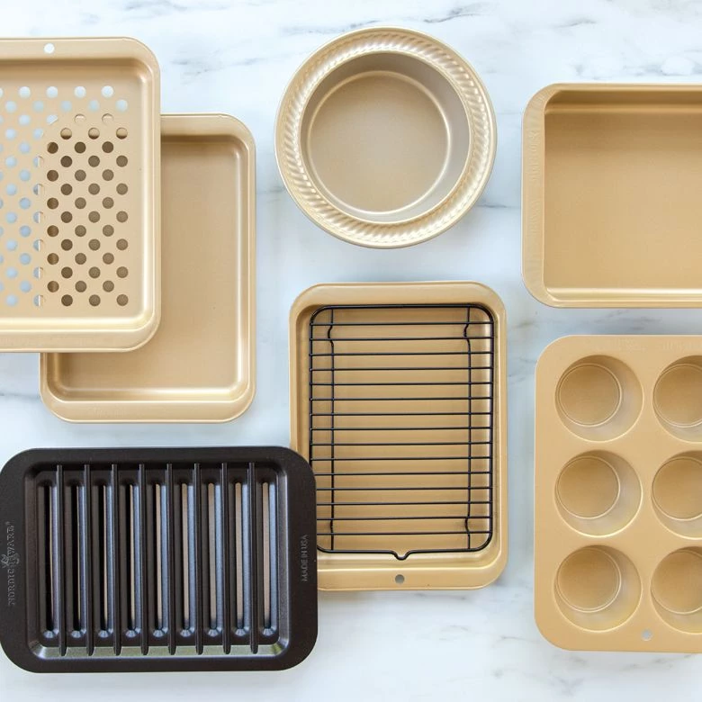 Nordic Ware Nonstick 2pc Broiler Set Bakeware 4 Nordic Ware Nonstick 2pc Broiler Set Bakeware