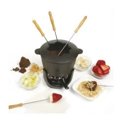 Norpro Cast Iron Fondue Set Cookware