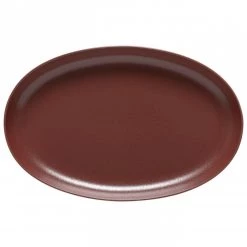 Casafina Pacifica Oval Platter, Cayenne