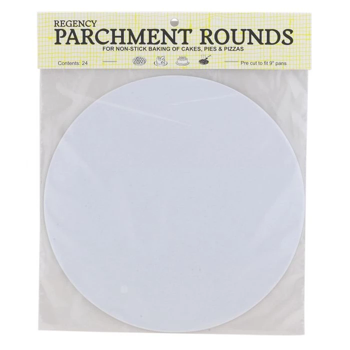 Harold Import Co. Regency Parchment Rounds, 9" 3 Harold Import Co. Regency Parchment Rounds, 9"