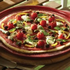 Kitchen Tools Emile Henry Flame Pizza Stone, 14.5