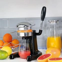Frieling Cilio Positano Citrus Press, Black Table & Counter Accessories