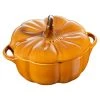 Staub Ceramic Petite Pumpkin Cocotte, 16 Oz.