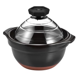 Hario (Gohangama) Rice Cooker Large W/Glass Lid Cookware