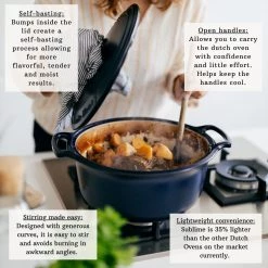 Emile Henry Emile Sublime Dutch Oven/Stewpot, 6 Qt., Sienna