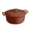 Emile Henry Emile Sublime Dutch Oven/Stewpot, 6 Qt., Sienna 2 Emile Henry Emile Sublime Dutch Oven/Stewpot, 6 Qt., Sienna