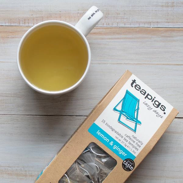 Tea Pigs Tea Kettles & Accessories Teapigs Lemon Ginger Tea 4 Tea Pigs Tea Kettles & Accessories Teapigs Lemon Ginger Tea