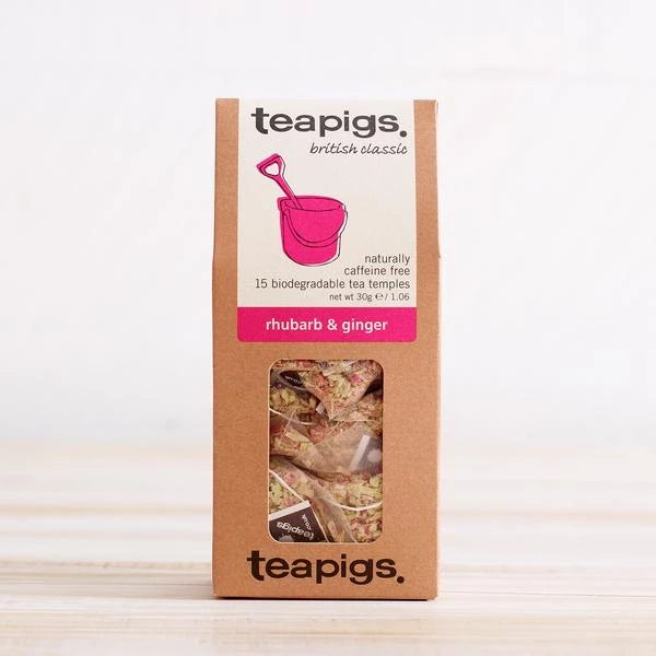 Tea Pigs Tea Kettles & Accessories Teapigs Rhubarb Ginger Tea 3 Tea Pigs Tea Kettles & Accessories Teapigs Rhubarb Ginger Tea
