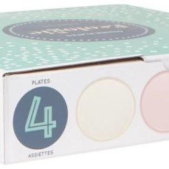 Now Designs Now Design Tranquil Ecologie Plates, Set Of 4