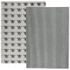 Raine & Humble Tea Towels, Honey Bee/Stripe, Set/2 Table/Bar 2 Raine & Humble Tea Towels, Honey Bee/Stripe, Set/2 Table/Bar