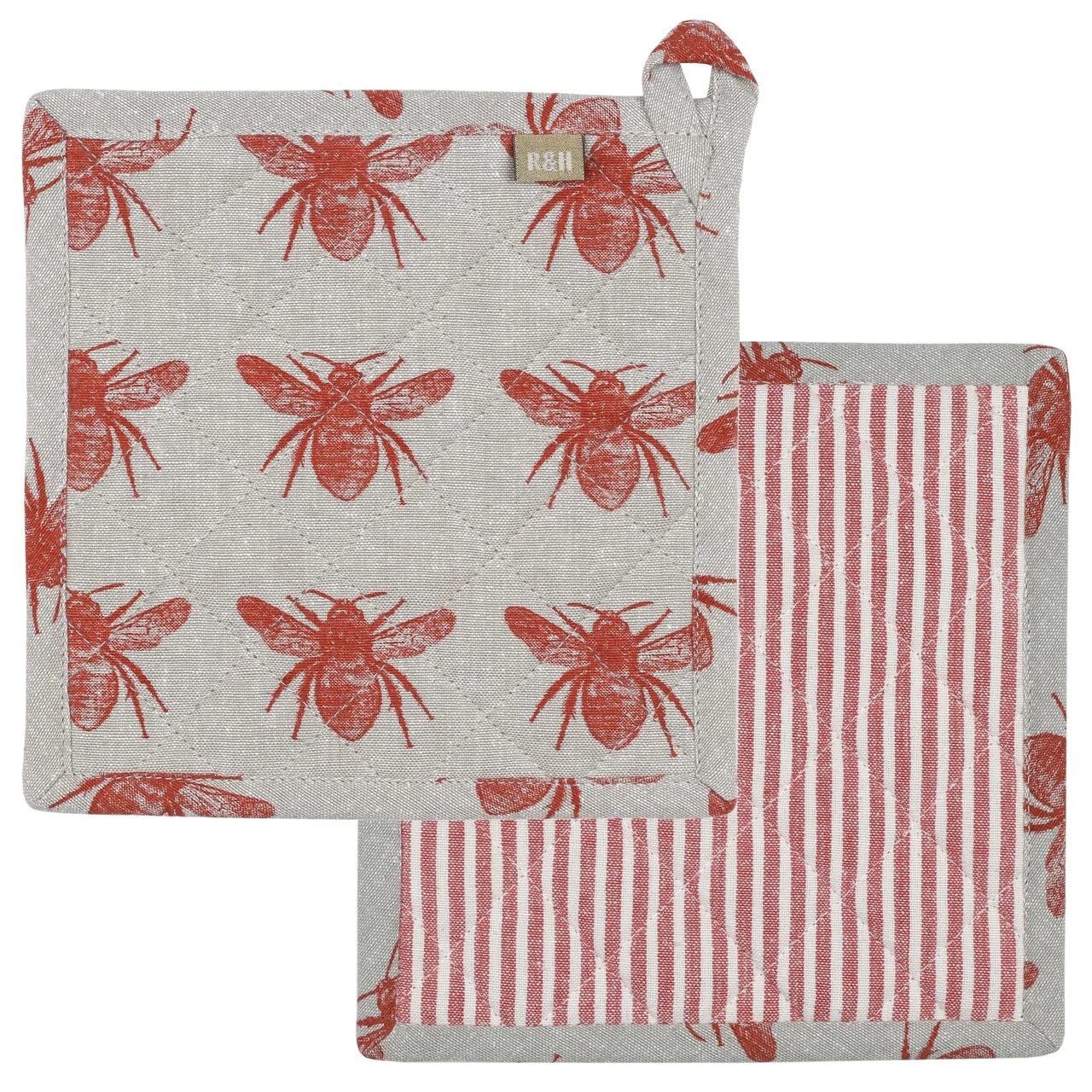 Table/Bar Raine & Humble Pot Holder, Stripe/Honey Bee 5 Table/Bar Raine & Humble Pot Holder, Stripe/Honey Bee