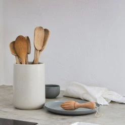 Casafina Pacifica 8" Utensil Holder, Vanilla Table/Bar